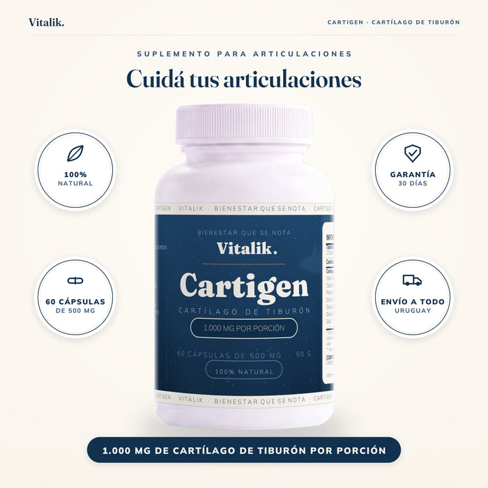 Cartigen · Cartílago de Tiburón